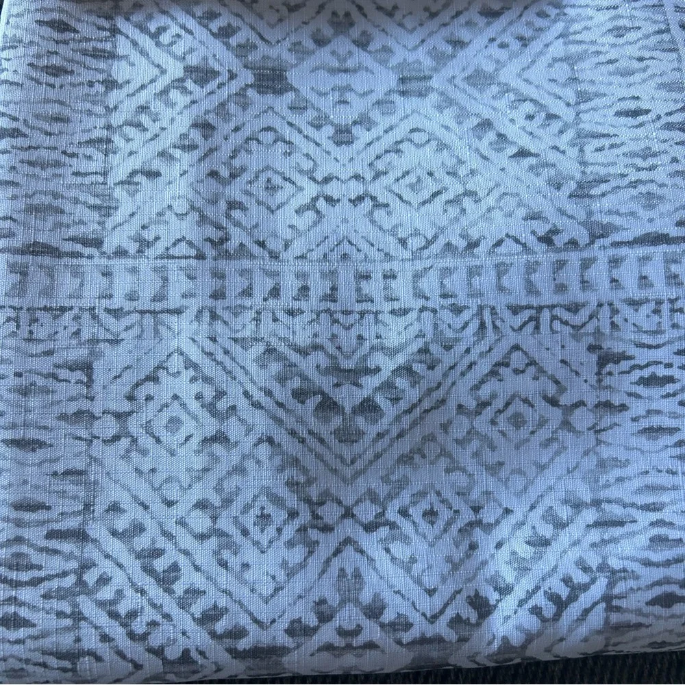 WILLOW & FIG Soft Neutral Geometric Modern Tribal Boho Shower Curtain #02252610